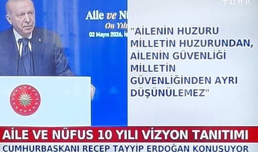 TÜRKİYE'DE NÜFUS VE AİLE 02.05.2026