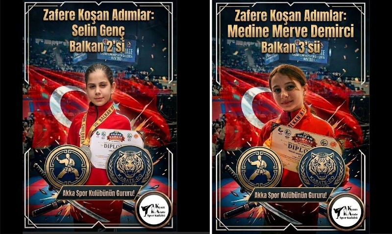 BALKAN ŞAMPİYONASINDAN 2 MADALYA 31.05.2026