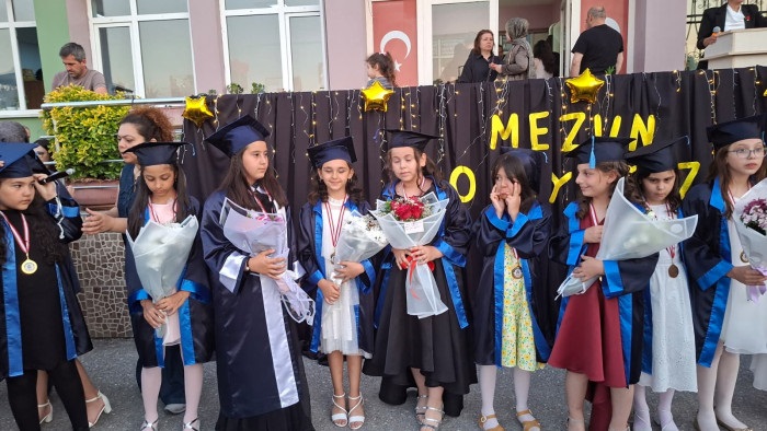 KONURALP İLKOKULUNDA MEZUNİYET COŞKUSU 24.06.2026