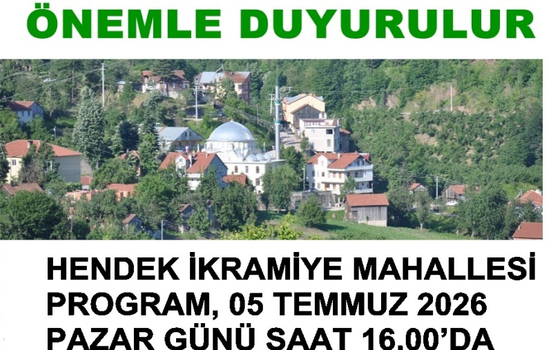 ÖNEMLE DUYURULUR 24.06.2026