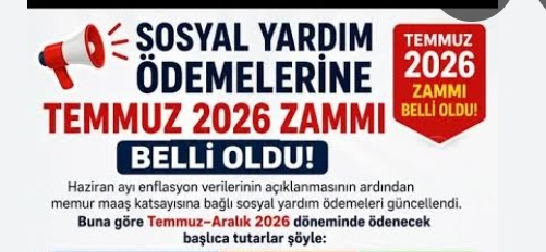 EVDE BAKIM MAAŞI 03.07.2026