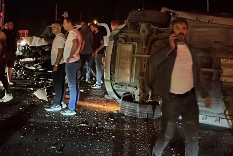 ORMANKÖY KAVŞAĞI'NDA KAZA YEDİ YARALI 19.08.2026
