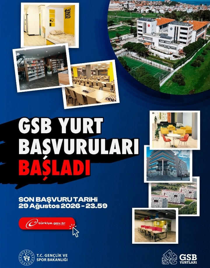 KYK YURT KAYITLARI BAŞLADI 25.08.2026