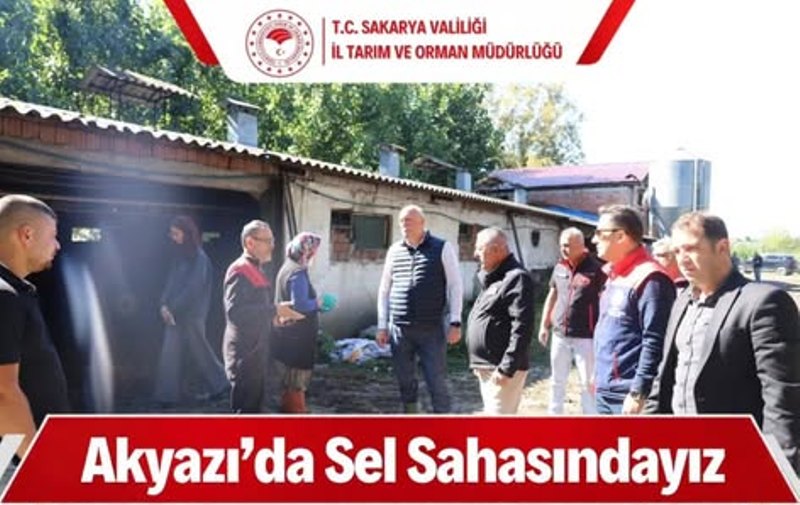 AKYAZI’DA TARIM ALANLARI YERİNDE İNCELENDİ 01.10.2026