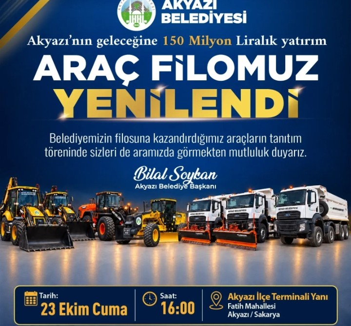 SOYKAN’DAN FİLO TANITIM TÖRENİ 22.10.2026